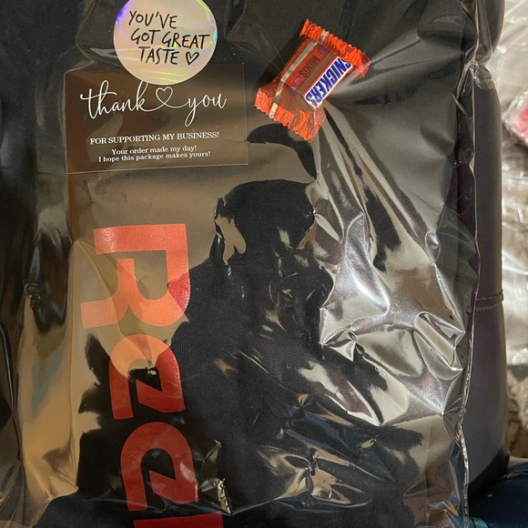 Reebok Black Sweatpants with Red Logo 2XL - Picture 5 of 12